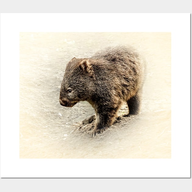 Wombat Wall Art by Guardi